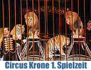 Circus Krone - die 1. Winterspielzeit 2011 beginnt mit einer Premiere am 25.12.2010. 150 Minuten hochkarätige Circuskunst zwischen Tradition und Moderne (©Foto: Ingrid Grossmann)